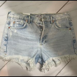 Size 29 Agolde shorts - Jaden high rise cut off shorts. Never worn.